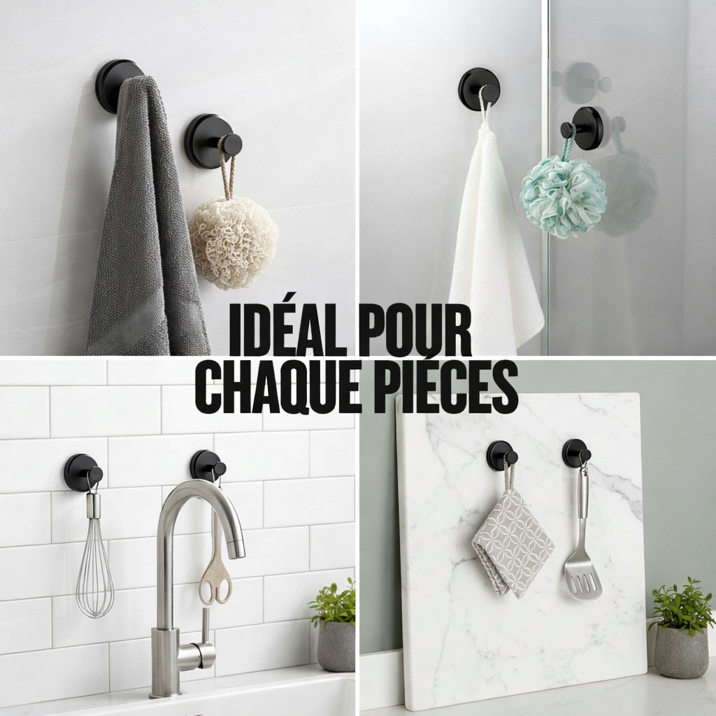 Crochets à ventouse x4 – Maison Orbaal