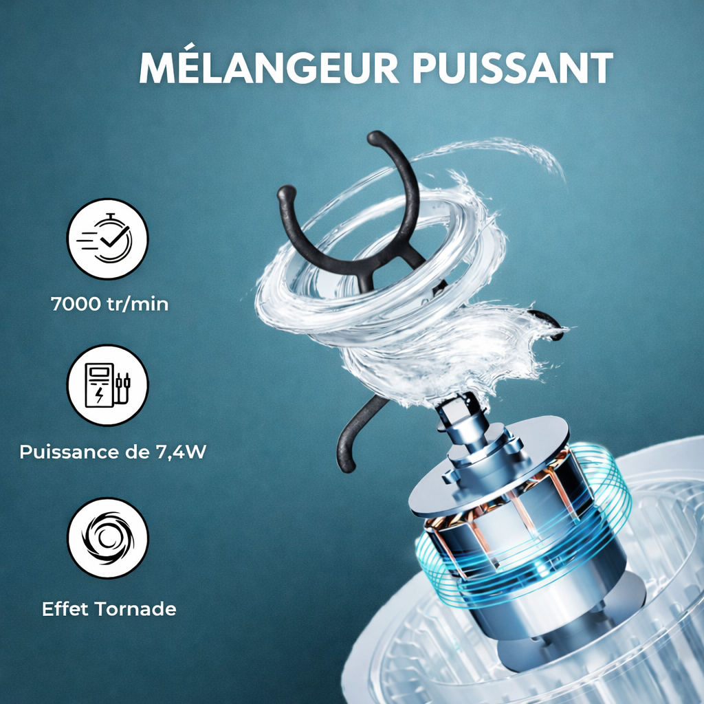 RapidMix - Shaker Électrique